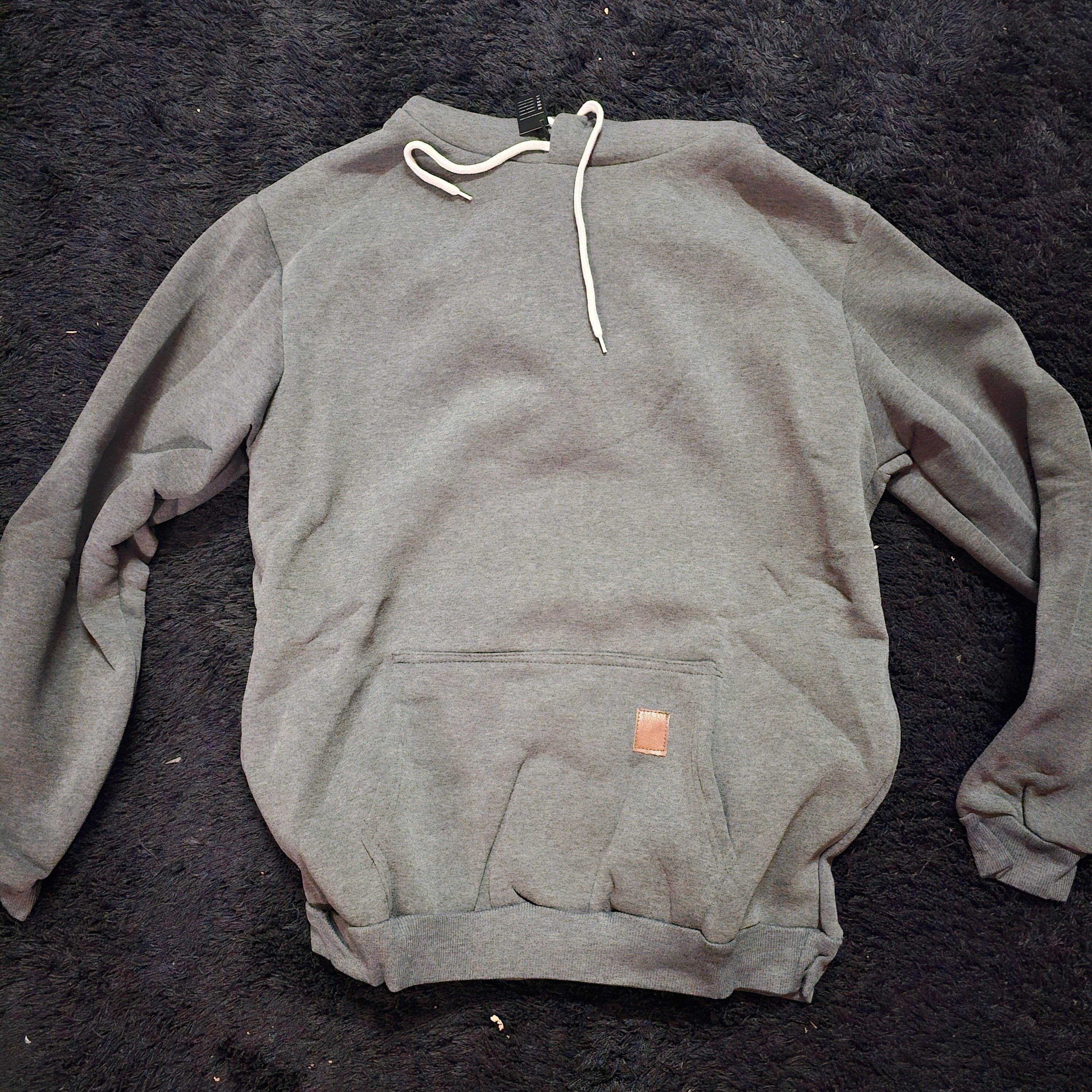 Hoodie Gr. L DUNKELGRAU