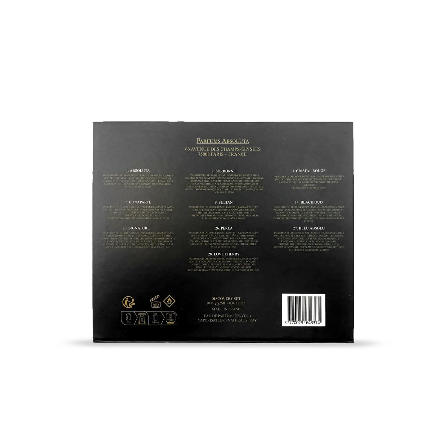 Collection Prestige - Discovery Set EdP (10x2ml)