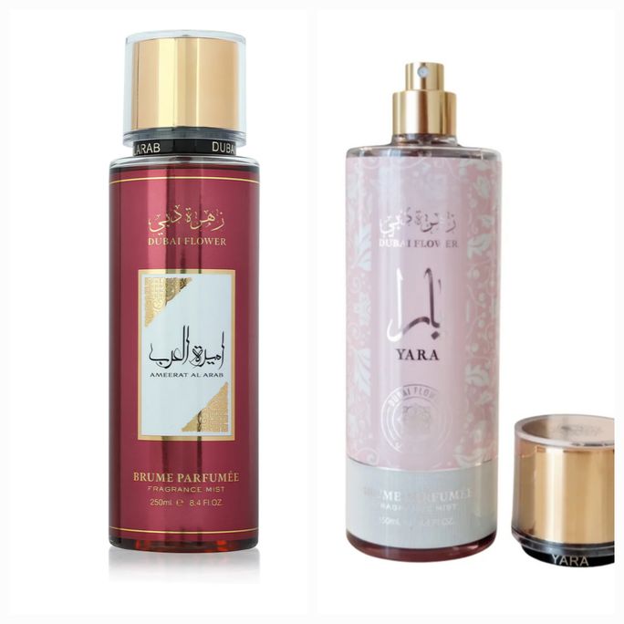 Körperspray Yara & Ameerat Al Arab Brumee Parfumee Set ( 2x250ml )