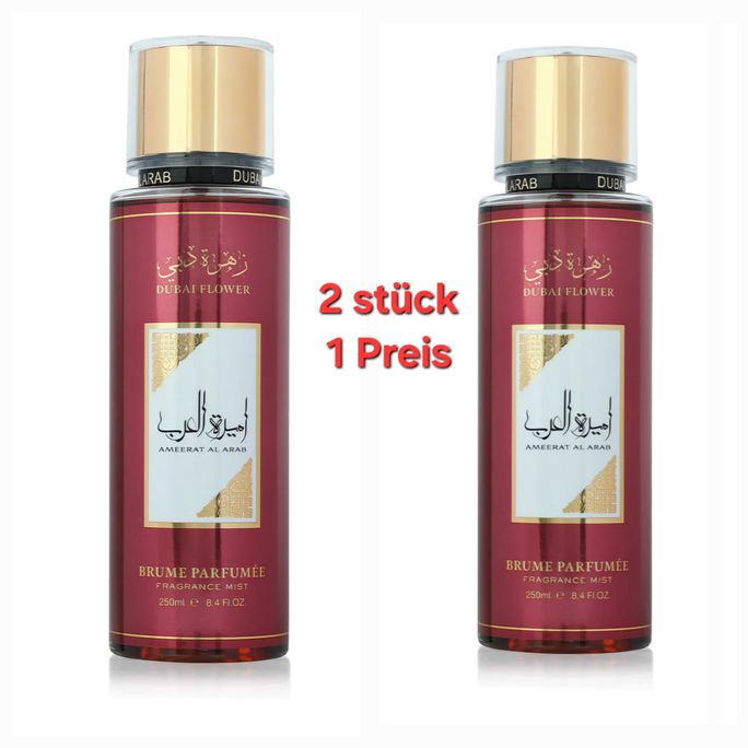 Körperspray Ameerat Al Arab Brumee Parfumee Set ( 2x250ml )