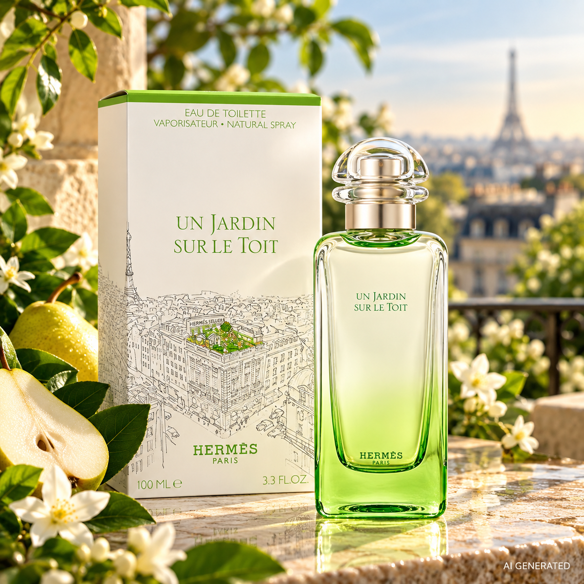 Hermès Un Jardin Sur Le Toit Eau de Toilette 100 ml