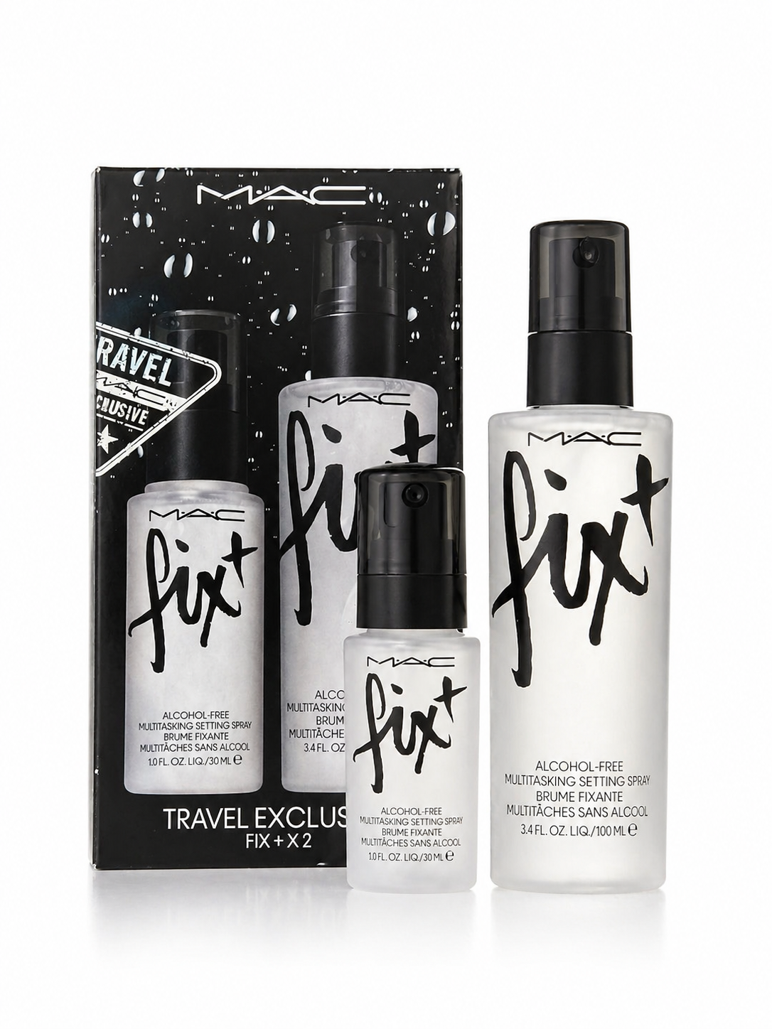 MAC FIX+ Multitasking Setting Spray Set (100+30ML)