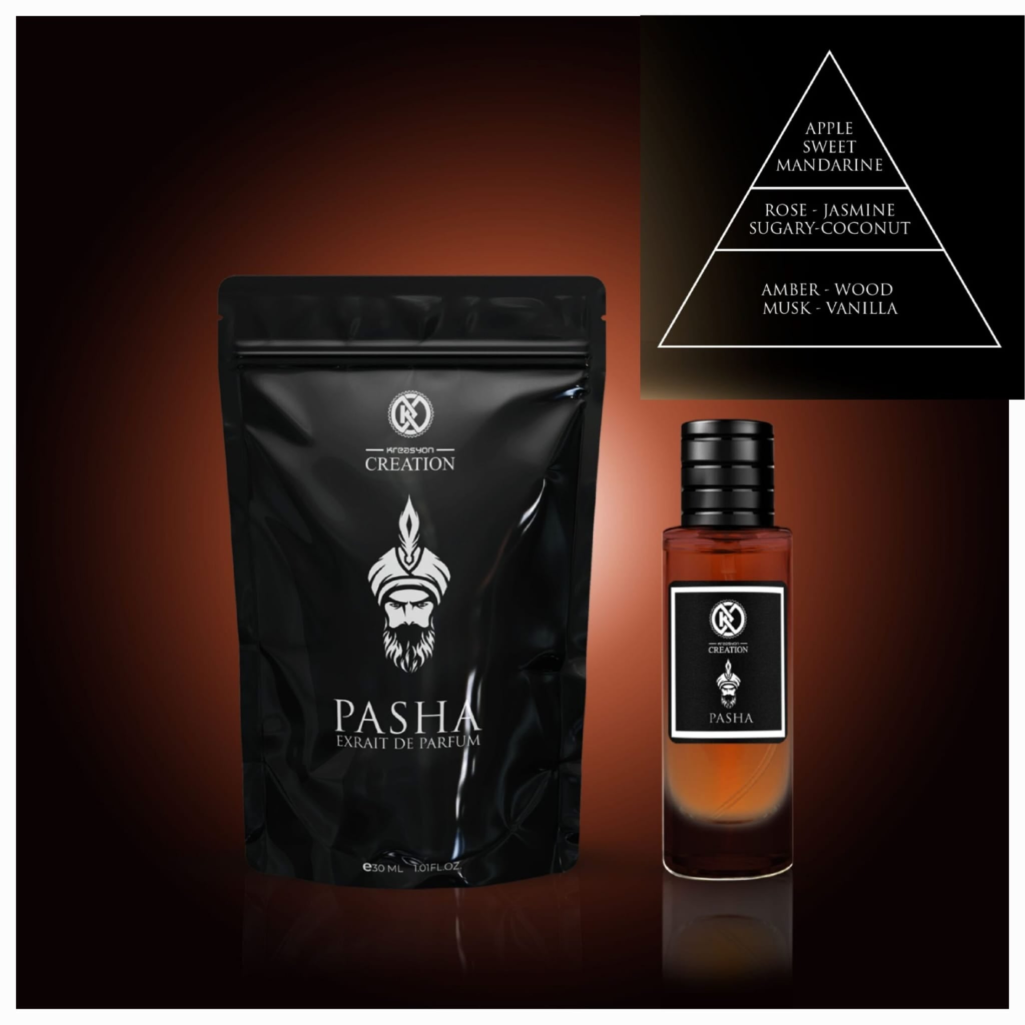 Kreasyon PASHA EXRAIT DE PARFUM 30ML