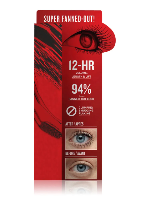 Smashbox - Super Fan Fanned-out Mascara 10ML - BLACK