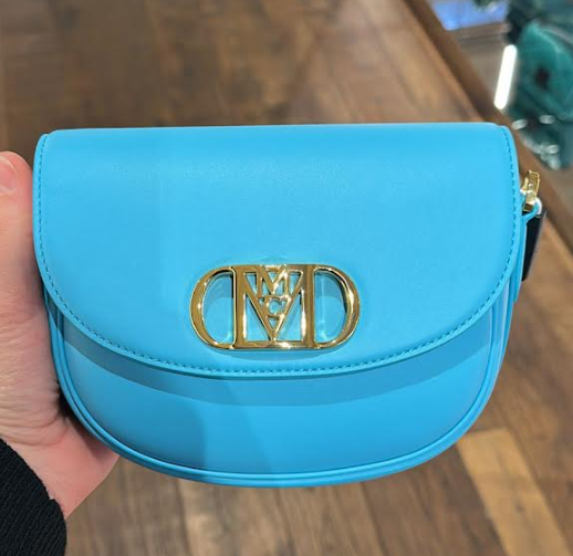 MCM CROSSBODY BLAU