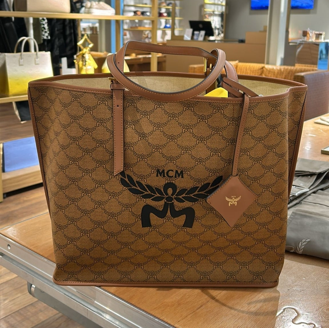 MCM Shopper 2 tlg. Braun Medium