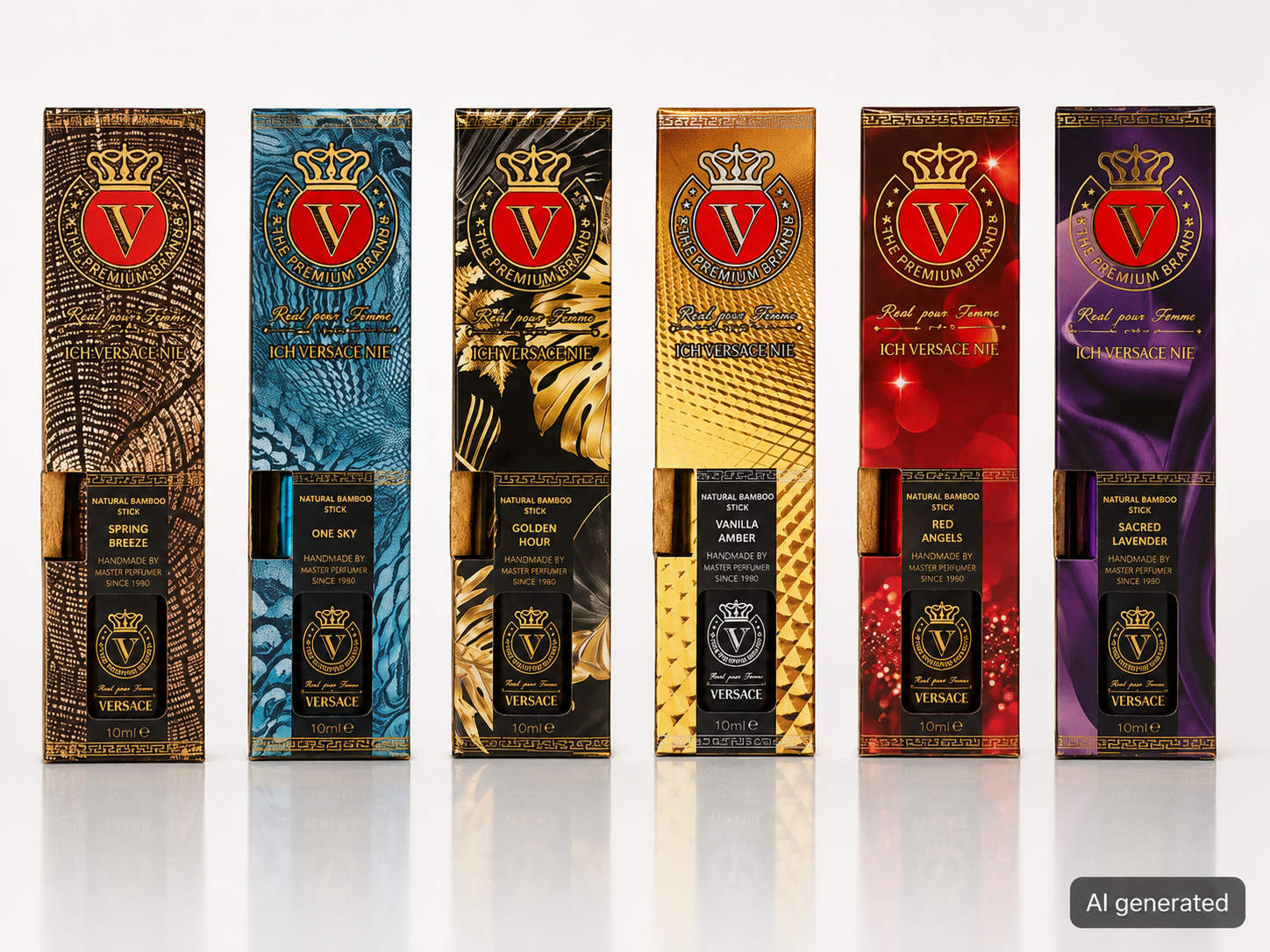 Ich VERSAGE Nie - Raumduft SET - (3x100ml ) - Intensiver Duft für Wohnräume