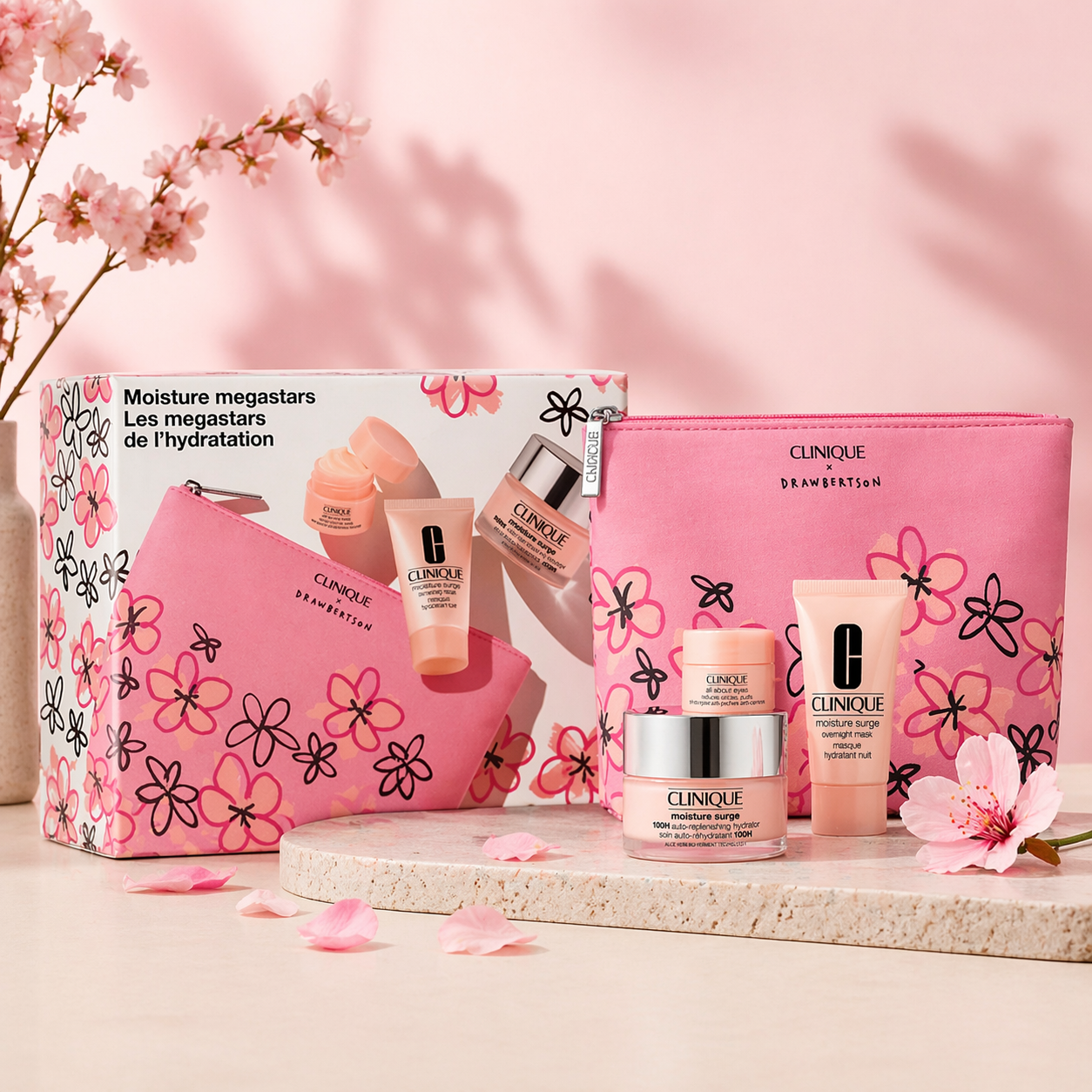 CLIINIQUE - Moisture megastars Les megastaras de l'Hydratation Set (50ml+30ml+5ml)