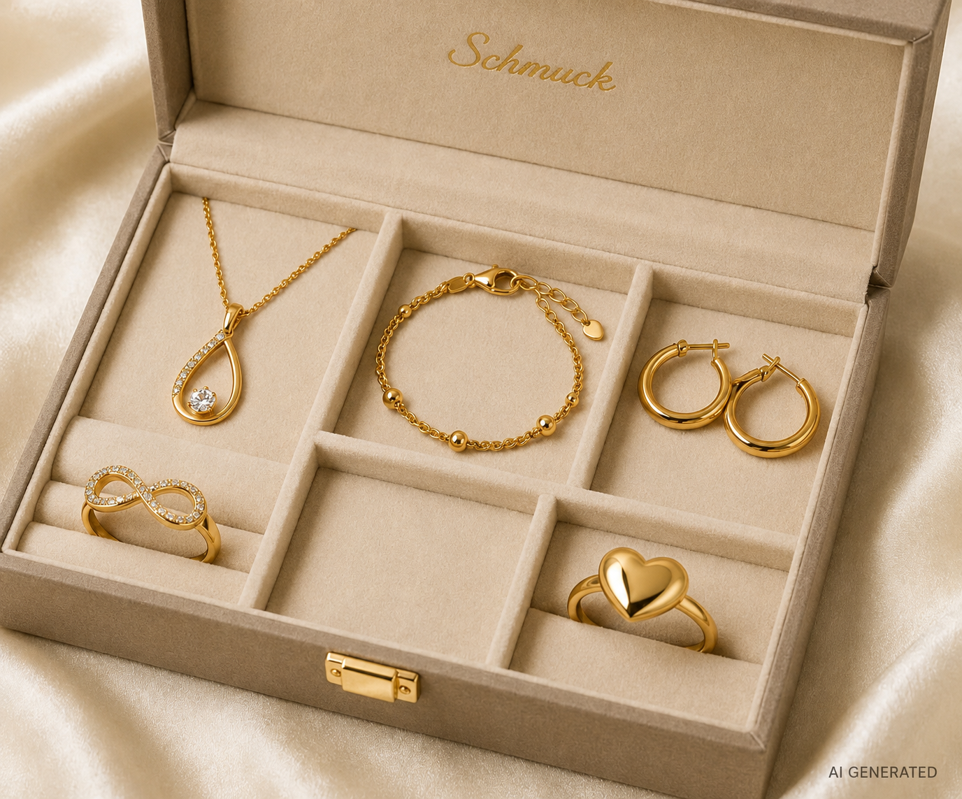 Schmuckbox 5er Set