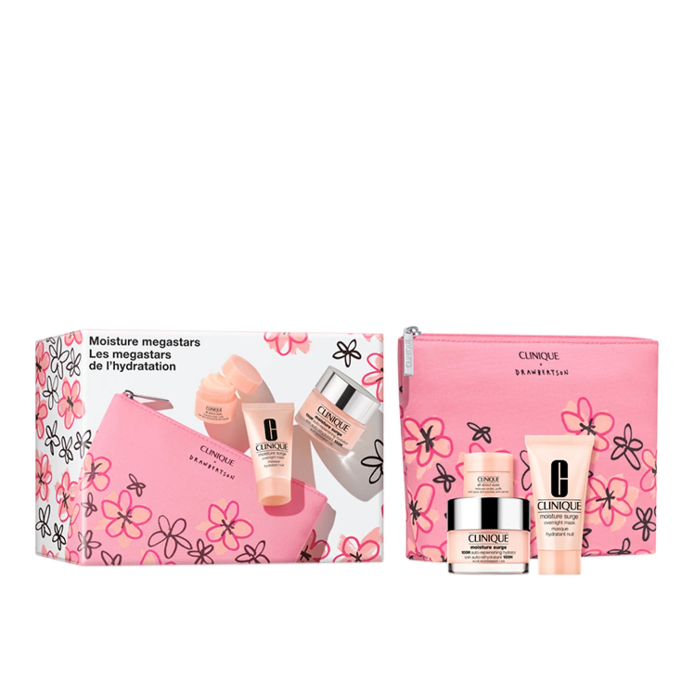 Moisture megastars Les megastaras de l'Hydratation Set (50ml+30ml+5ml)