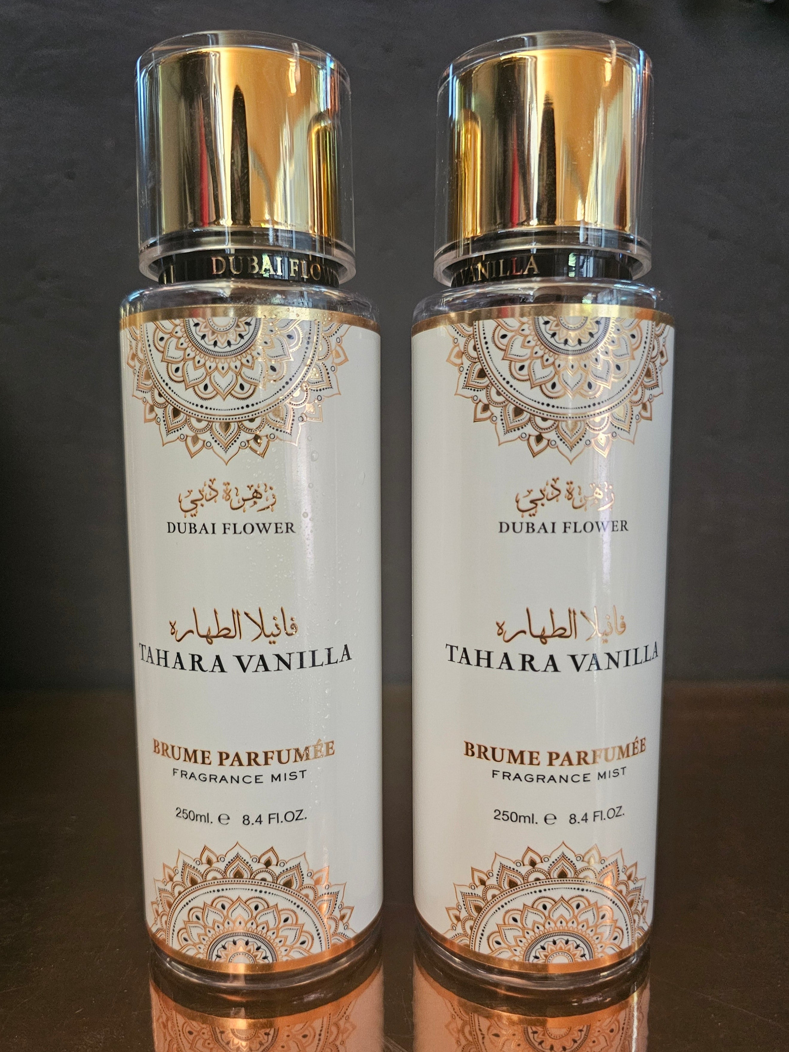 Körperspray TAHARA VANILLA Brumee Parfumee Set ( 2x250ml )