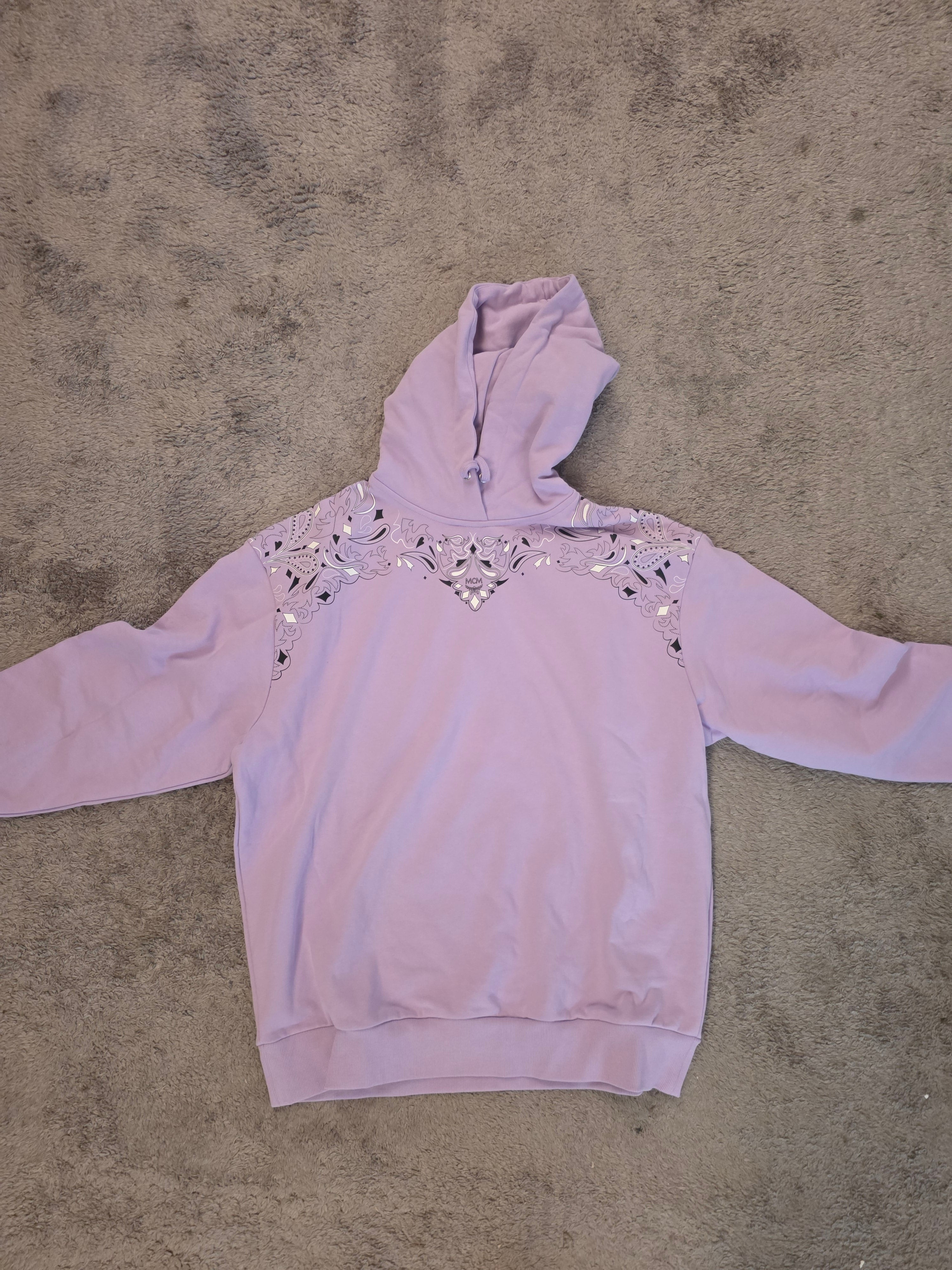 MCM HOODY DAMEN (lila) Gr.L