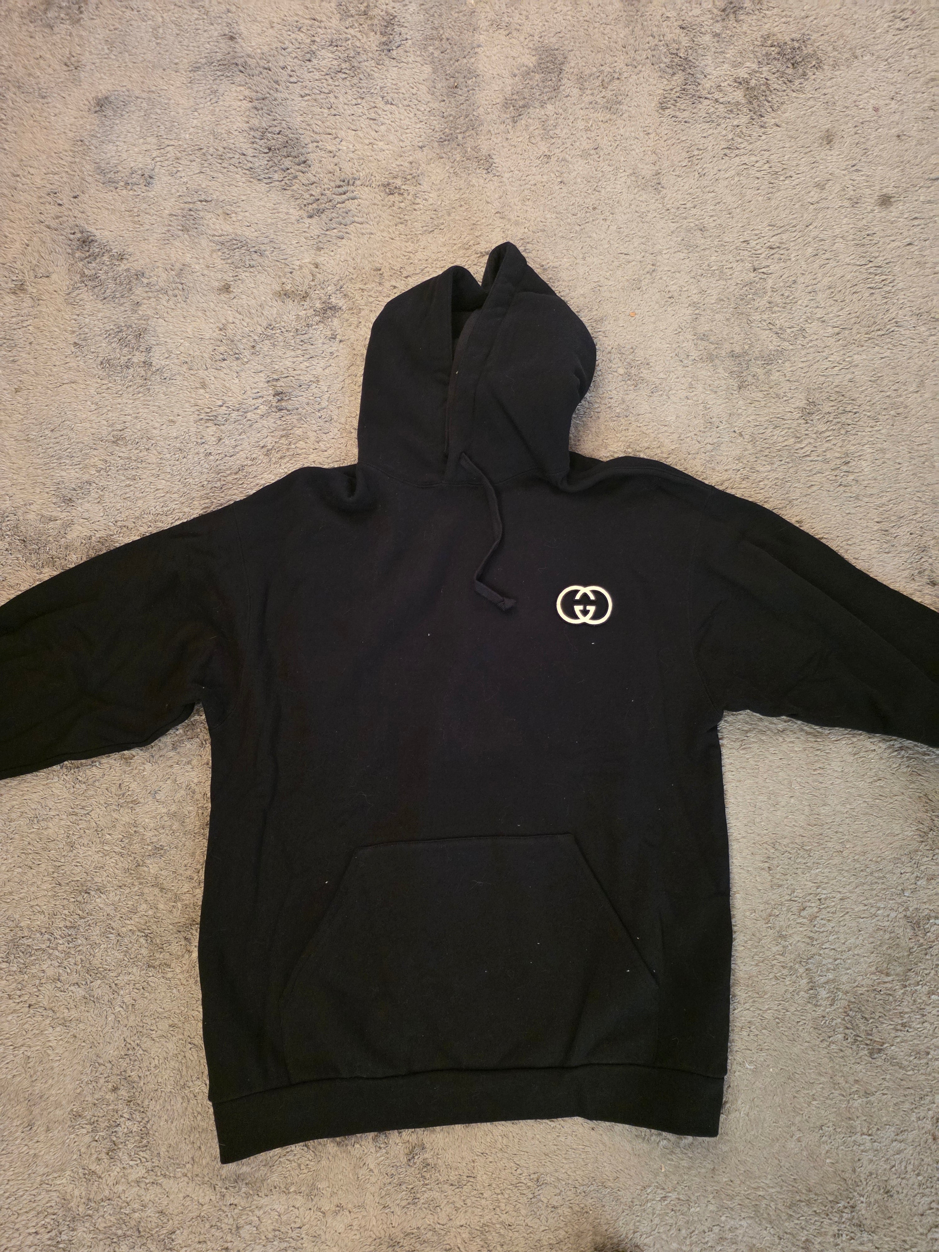 GUCCI HOODY SCHWARZ GR.L