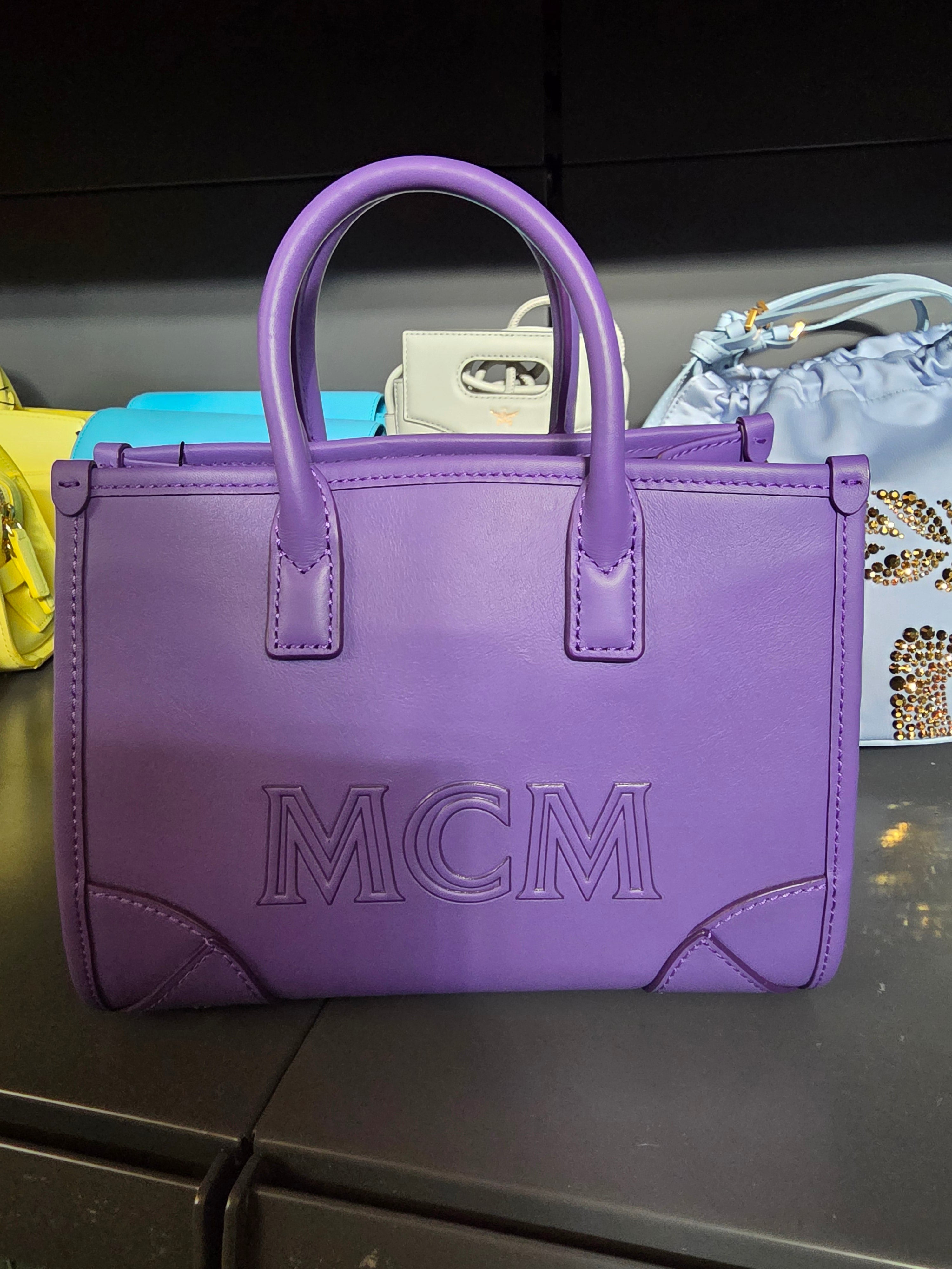 MCM Tote Bag Lila Klein