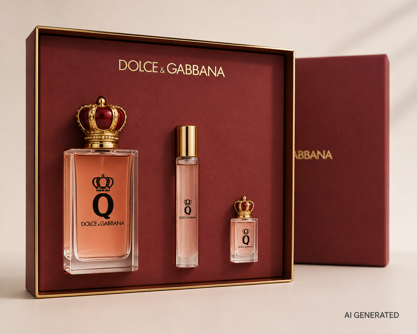 Dolce & Gabbana - Q Eau de Parfum Set (100ml+10ml+5ml)