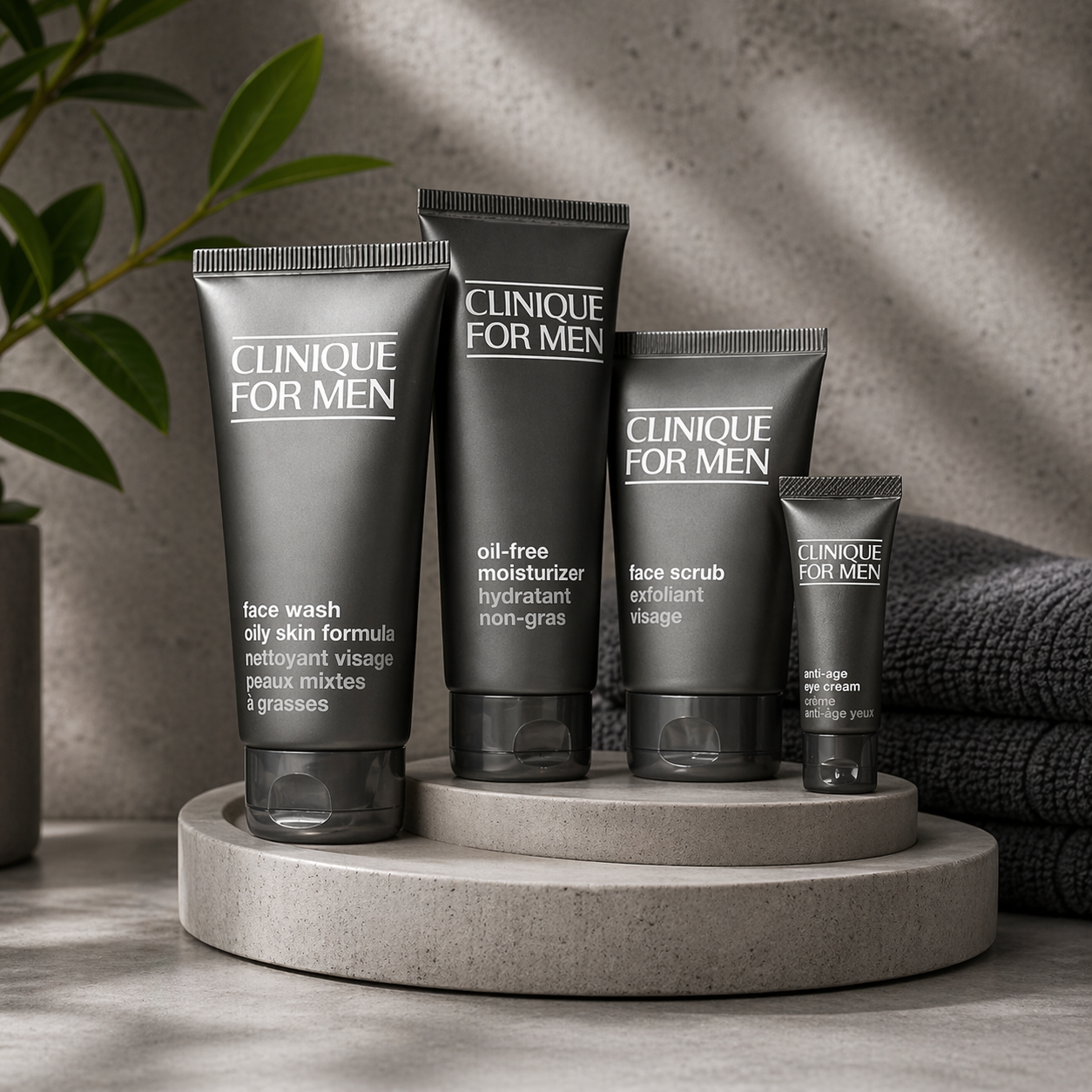 CLINIQUE - Great for Him: Clinique For Men Set For Combination Oily Skin (415ML)