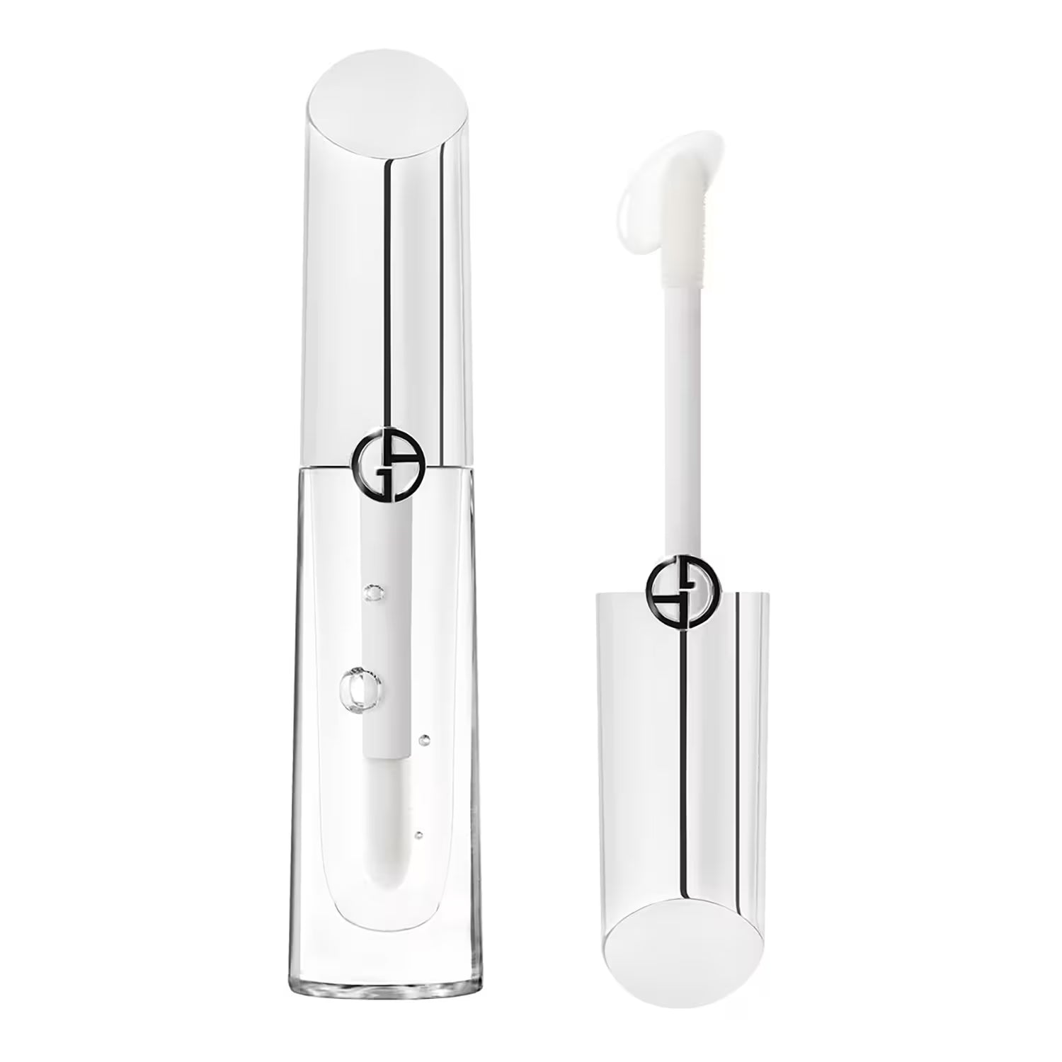 GIORGIO ARMANI - LIPGLOSS prisma glass Set (6x1ml) - (3x Nr.01 clear shine + 3x Nr.02 candy halo)