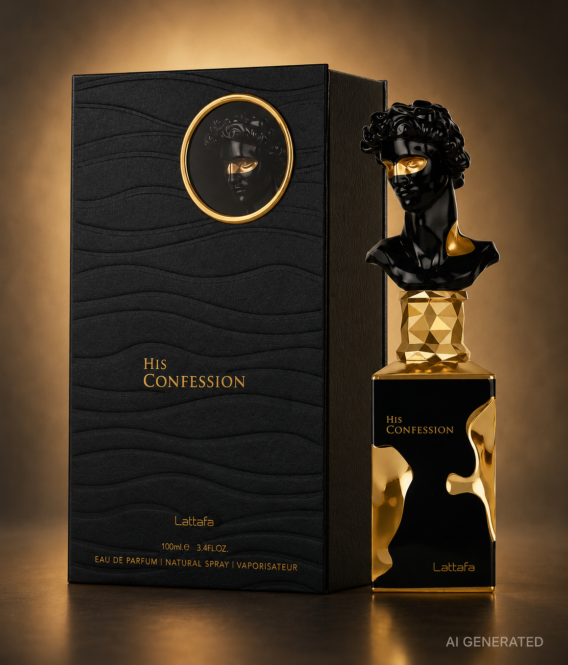 Lattafa - HIS Confession (black) EdP 100 ml