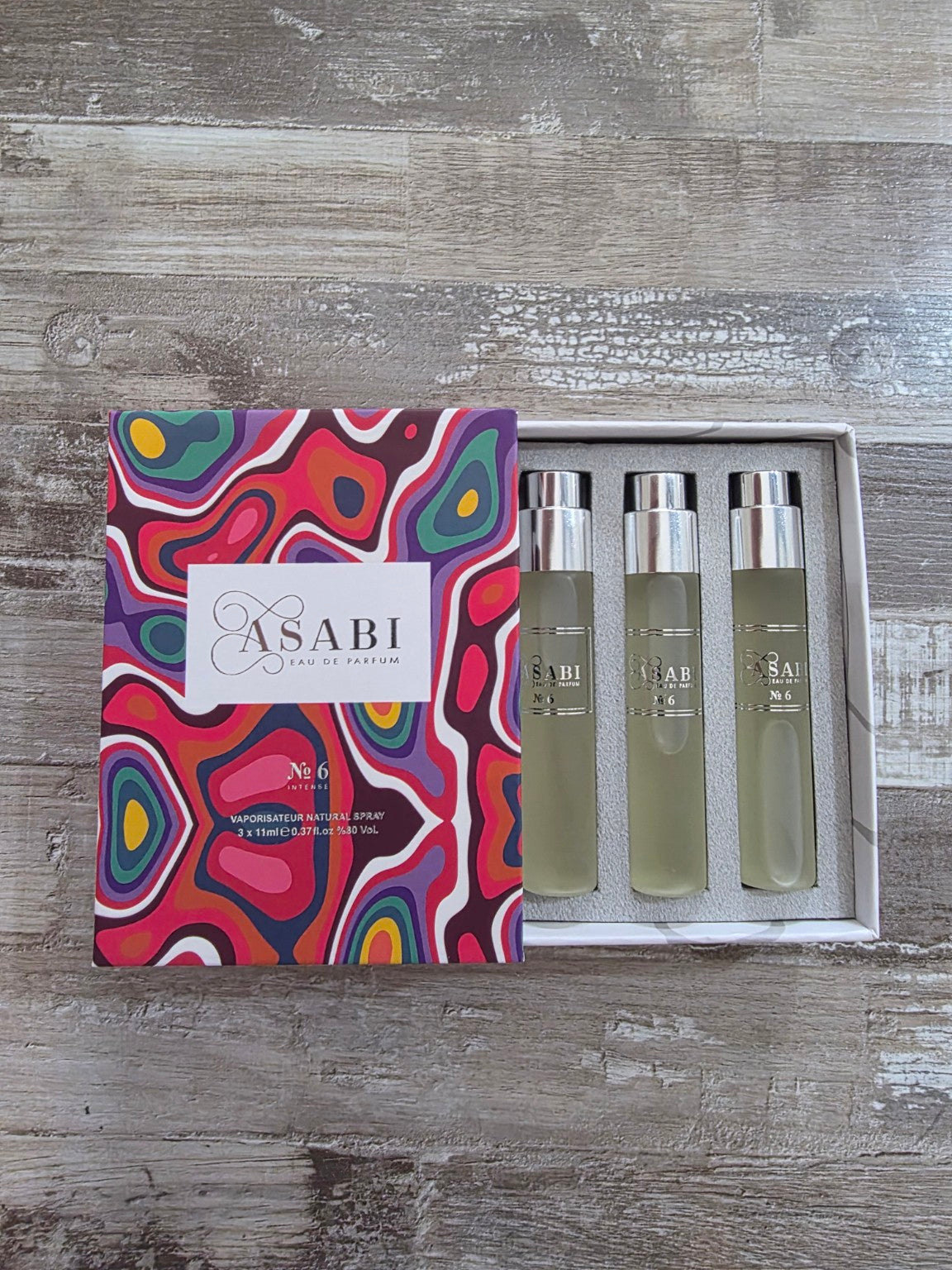 ASABI Nº 6  Eau de Parfum Intense 33ML (3x11ML)