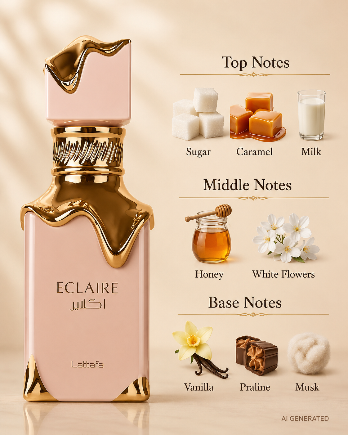 Lattafa Parfum Eclaire 100ML