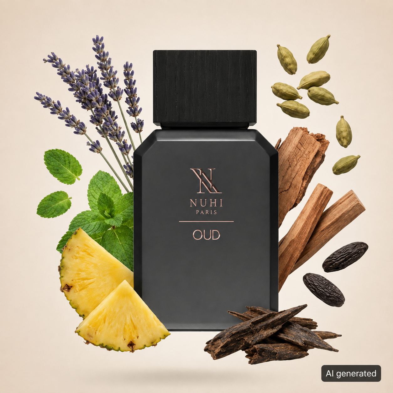 NUHI PARIS - OUD Eau De Parfum 100ml