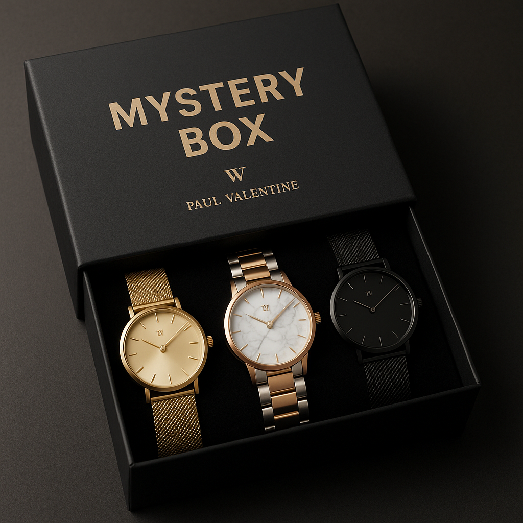 PAUL VALENTINE Suprise UHR (1pcs) / A selection of Rose, silver and gold colors