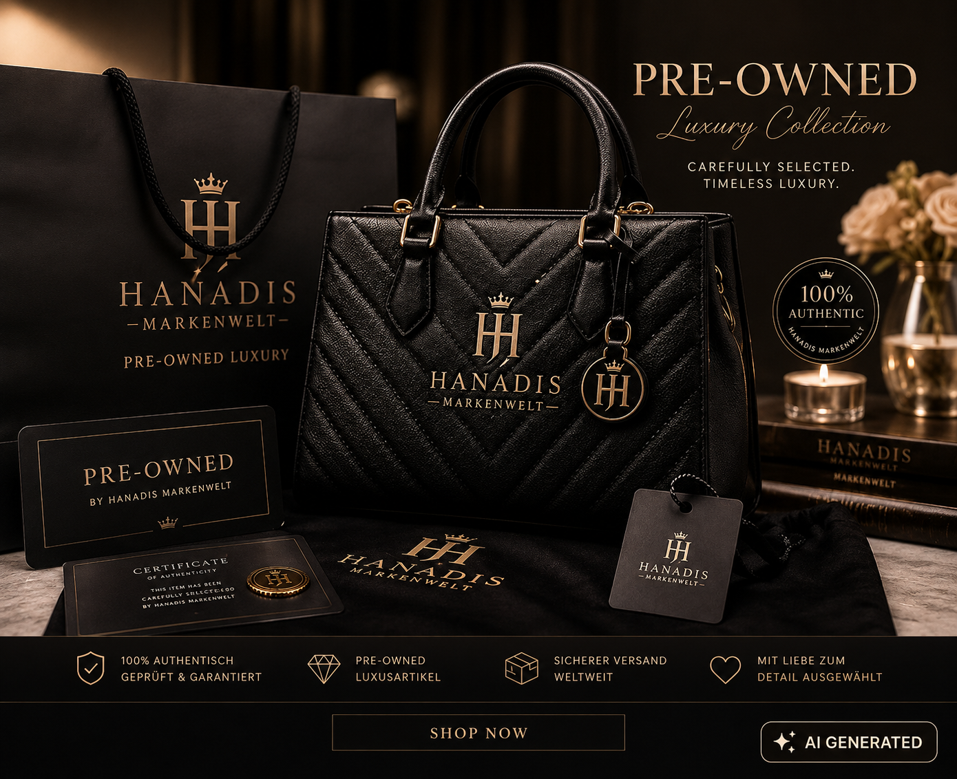 PRE OWNED - Handtasche/Geldbörse