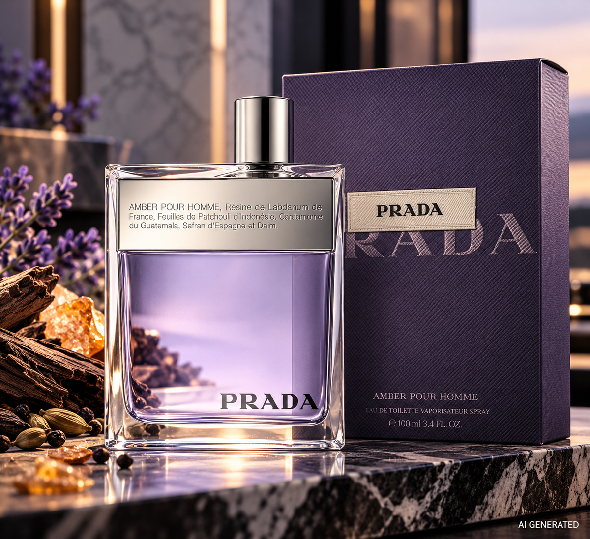 Prada Amber Pour Homme - Eau de Toilette 100ml