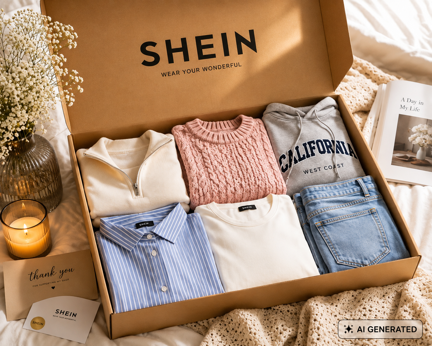 SHEIN MIX PAKET (6 Stück)