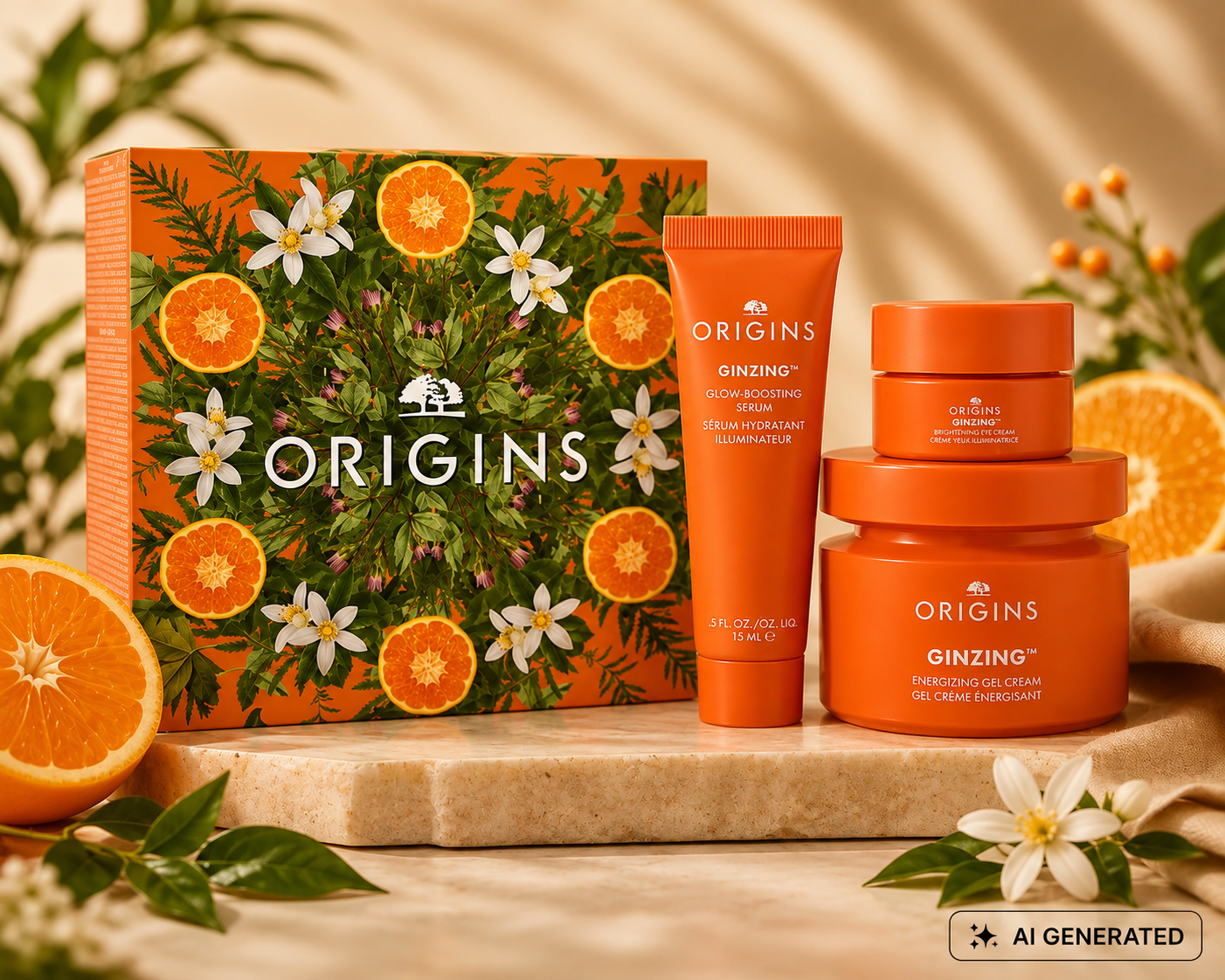 ORGINS - The Glow Boosting Collection Ginzing Set (35ML)