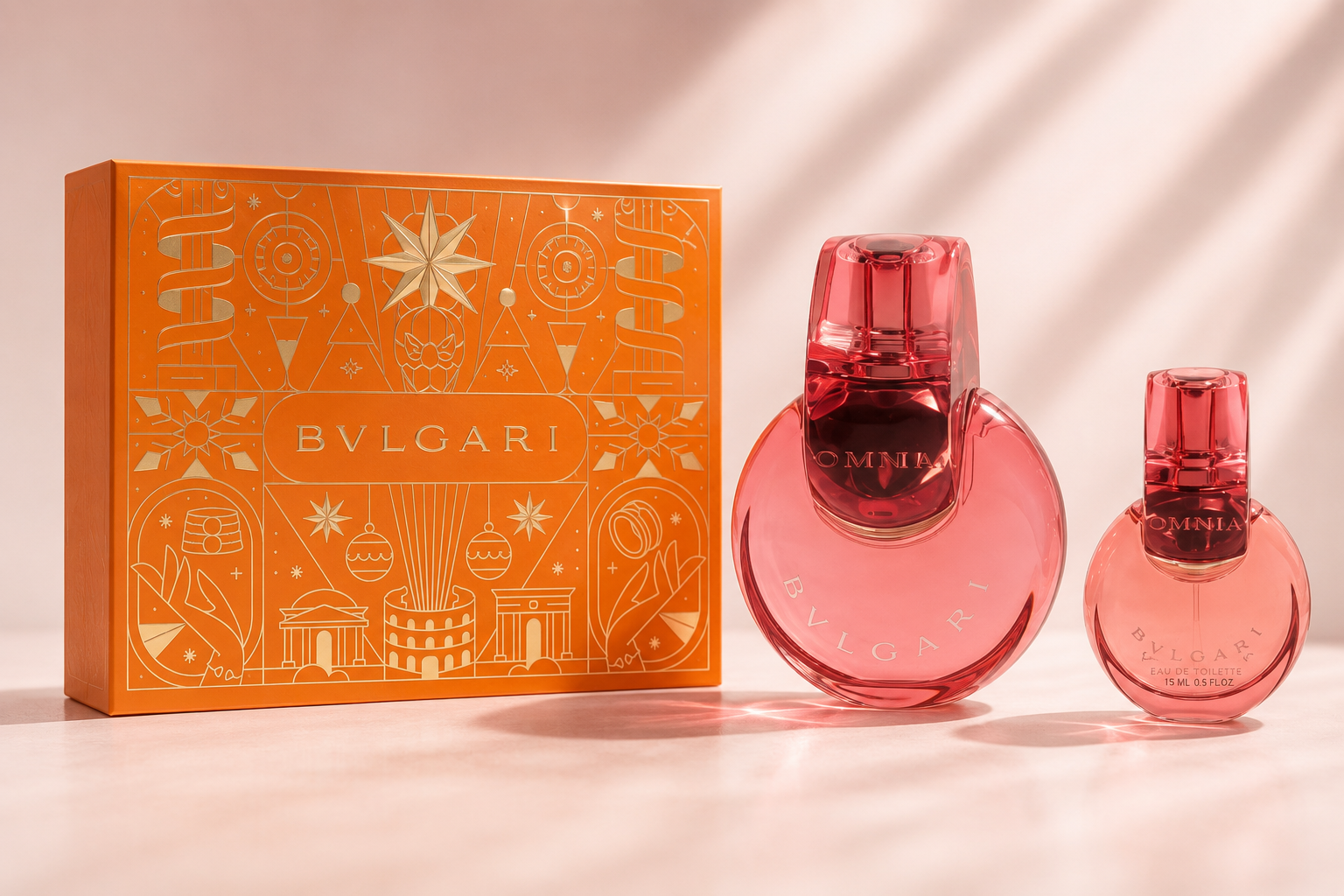 BVLGARI - OMNIA CORAL edt (100ML+15ML) SET