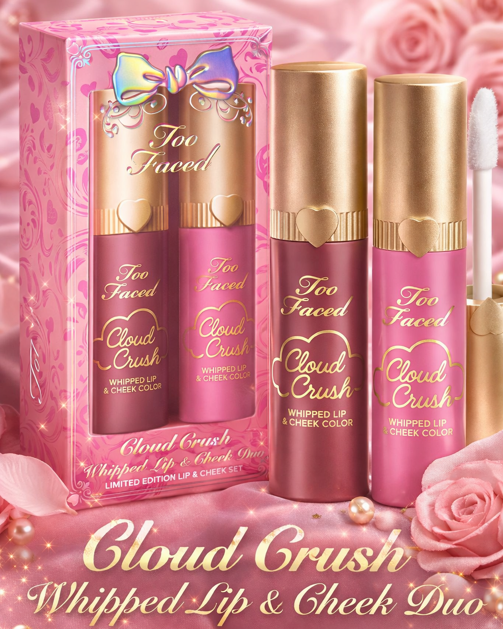 TOO FACED - Cloud Crush Whipped Lip & Cheek Duo 8,6GR