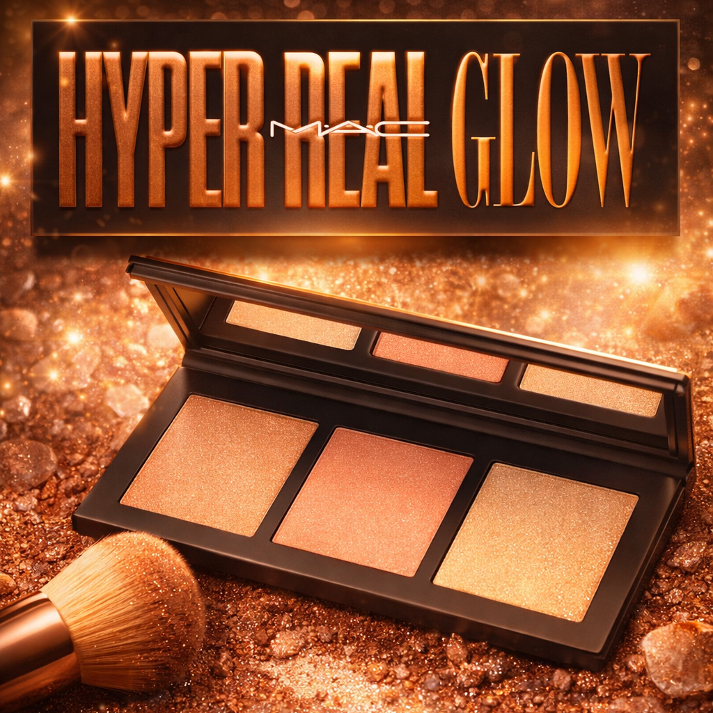 MAC HYPER REAL GLOW PALETTE - SHIMMMY PEACH 4,5GR