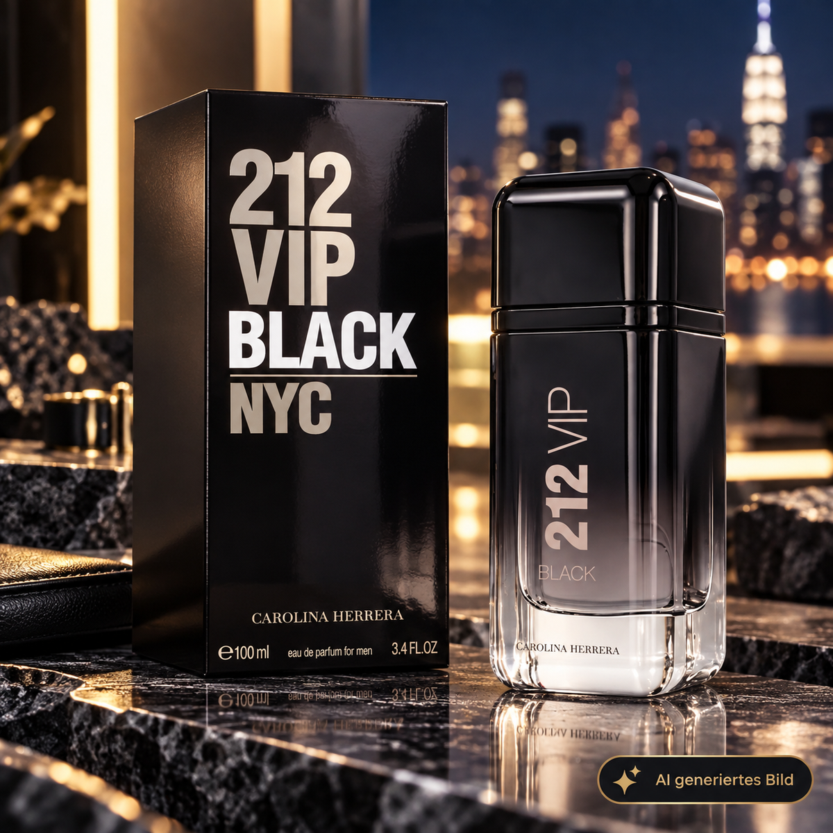 Carolina Herrera 212 VIP Black NYC – Eau de Parfum 100 ml