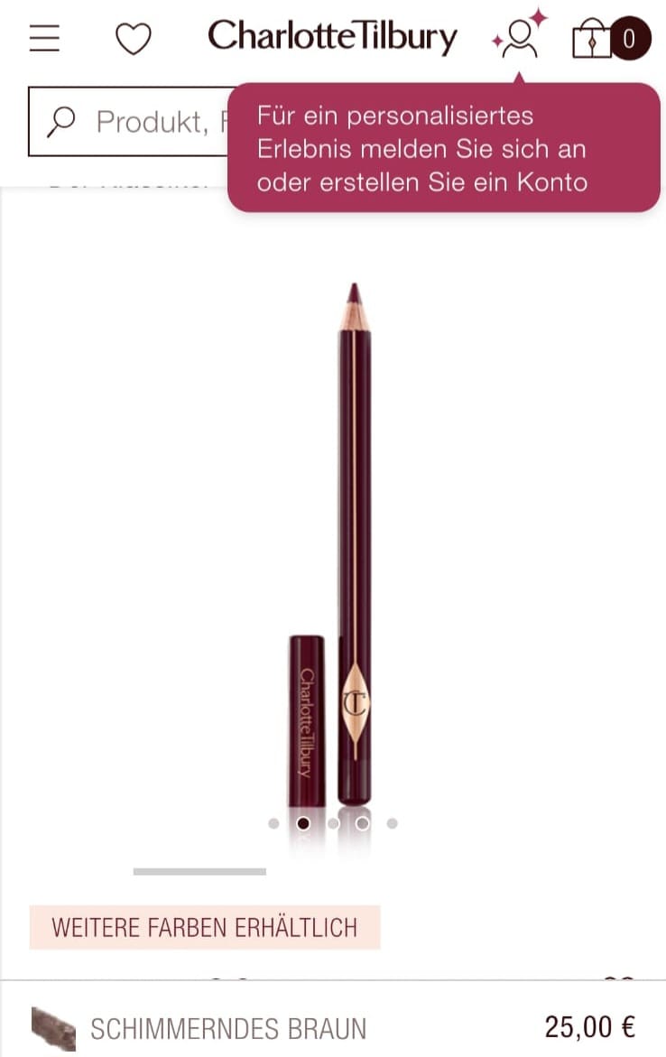 Charlotte Tilbury Shimmerndes Braun (3er Set)