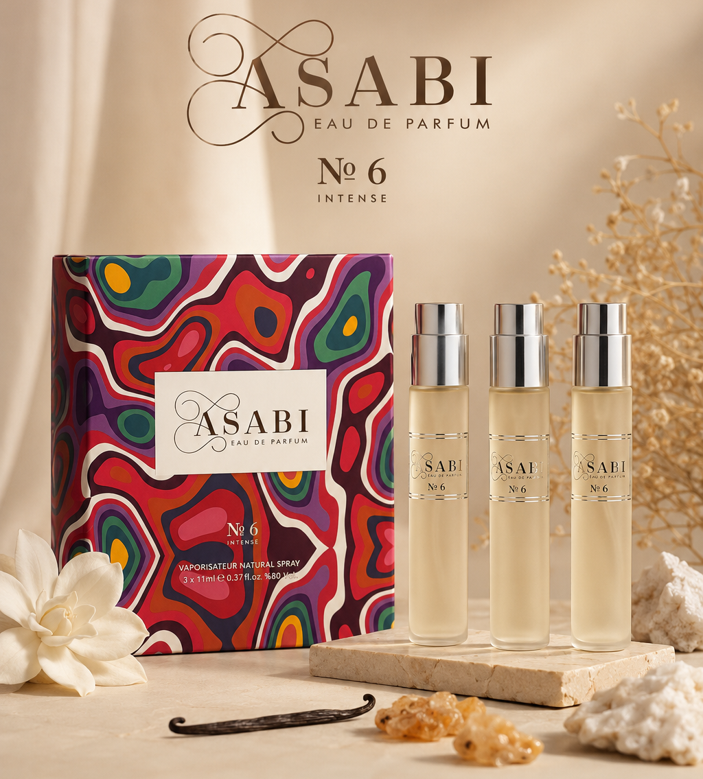 ASABI Nº 6  Eau de Parfum Intense 33ML (3x11ML)