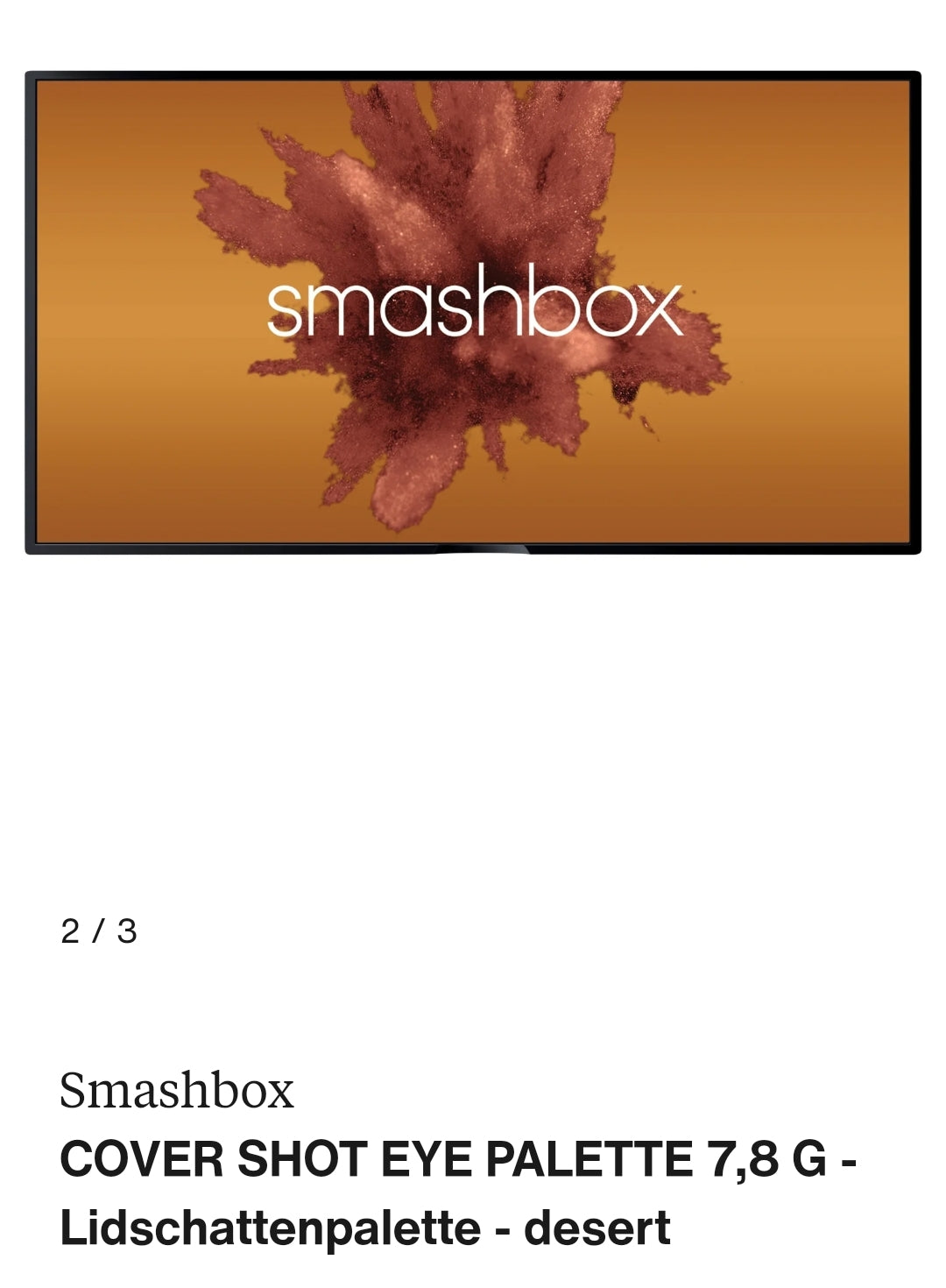 Smashbox COVER SHOT EYE PALETTE  - Lidschattenpalette - desert