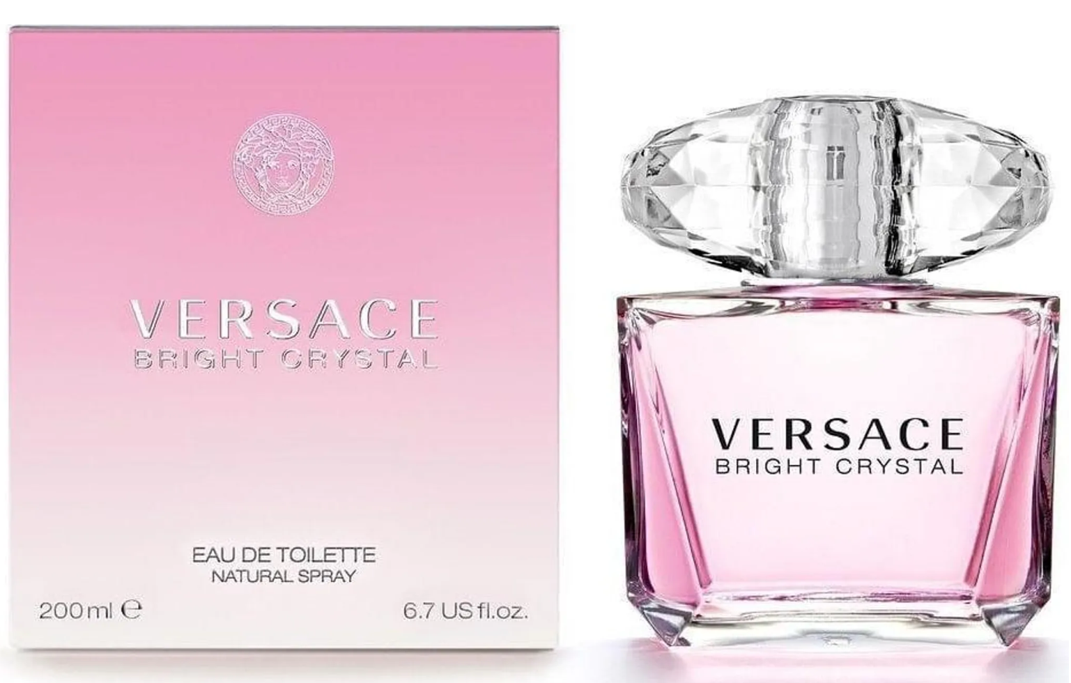 VERSACE - Bright Crystal edt (GROß) 200ML