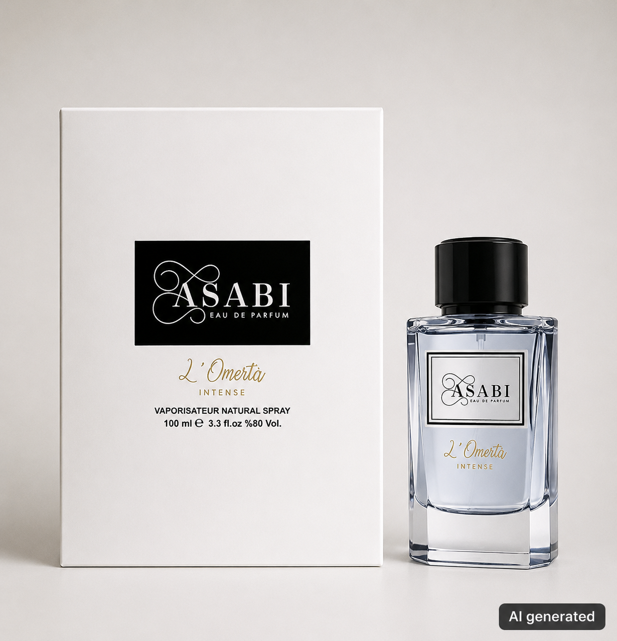 Asabi L’Omerta – Eau de Parfum Intense Spray 100ml