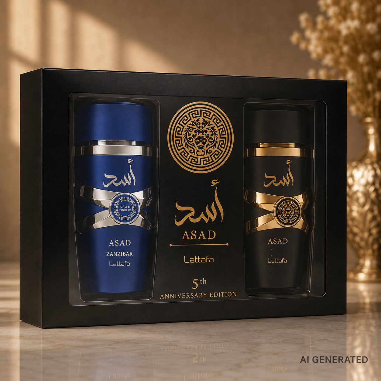 Lattafa ASAD 5th Anniversary Edition Set (2x100ml)