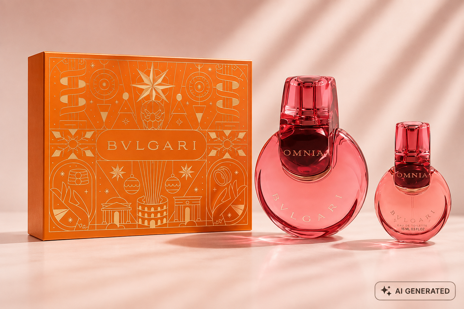 BVLGARI - OMNIA CORAL edt (100ML+15ML) SET