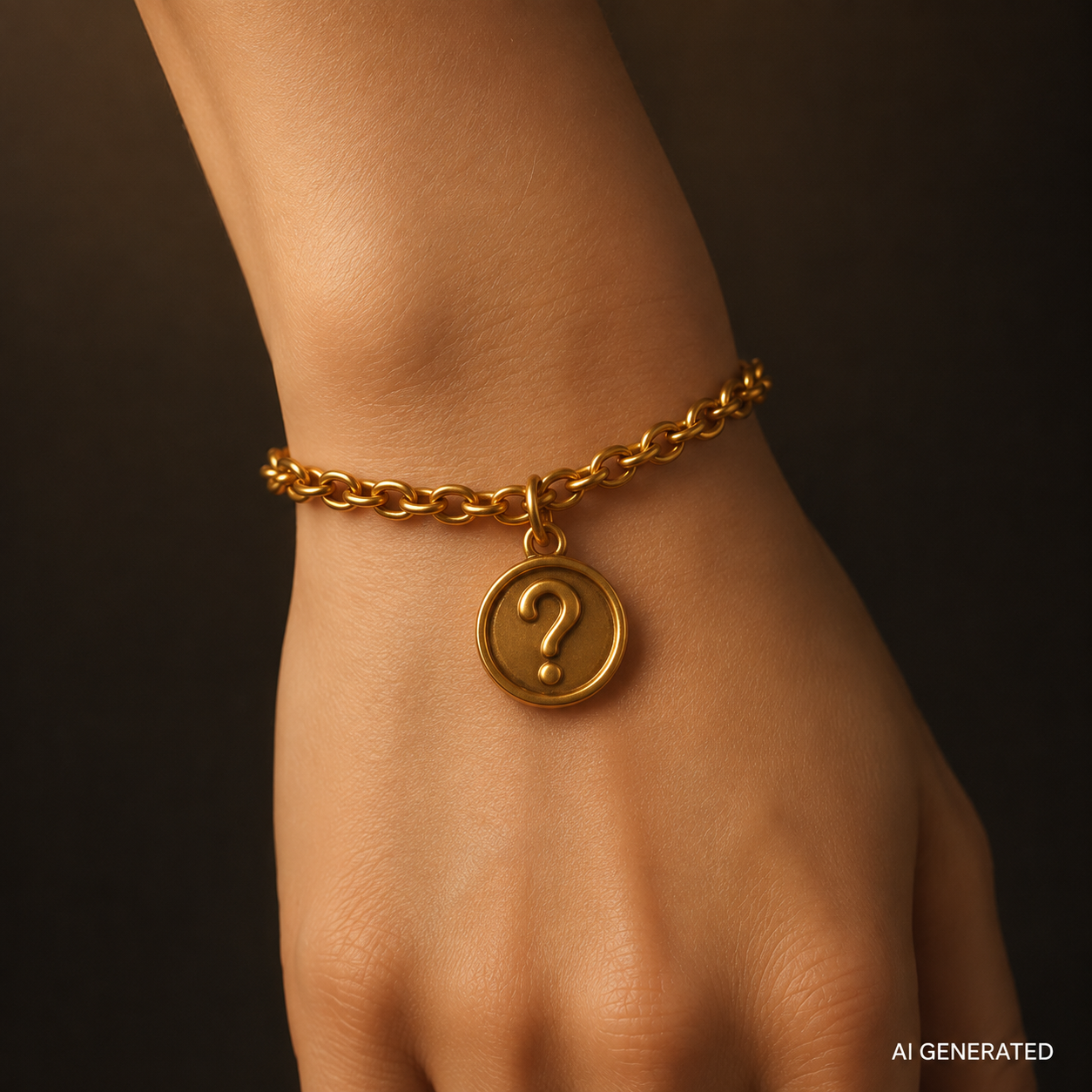 Myst. Bracelet 18k gold plated