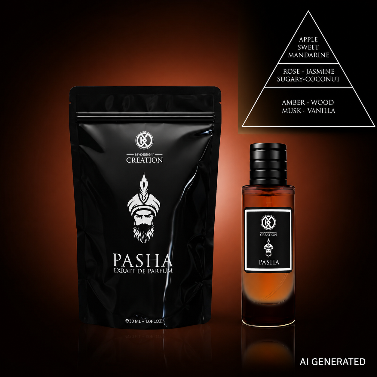 Kreasyon PASHA EXRAIT DE PARFUM 30ML