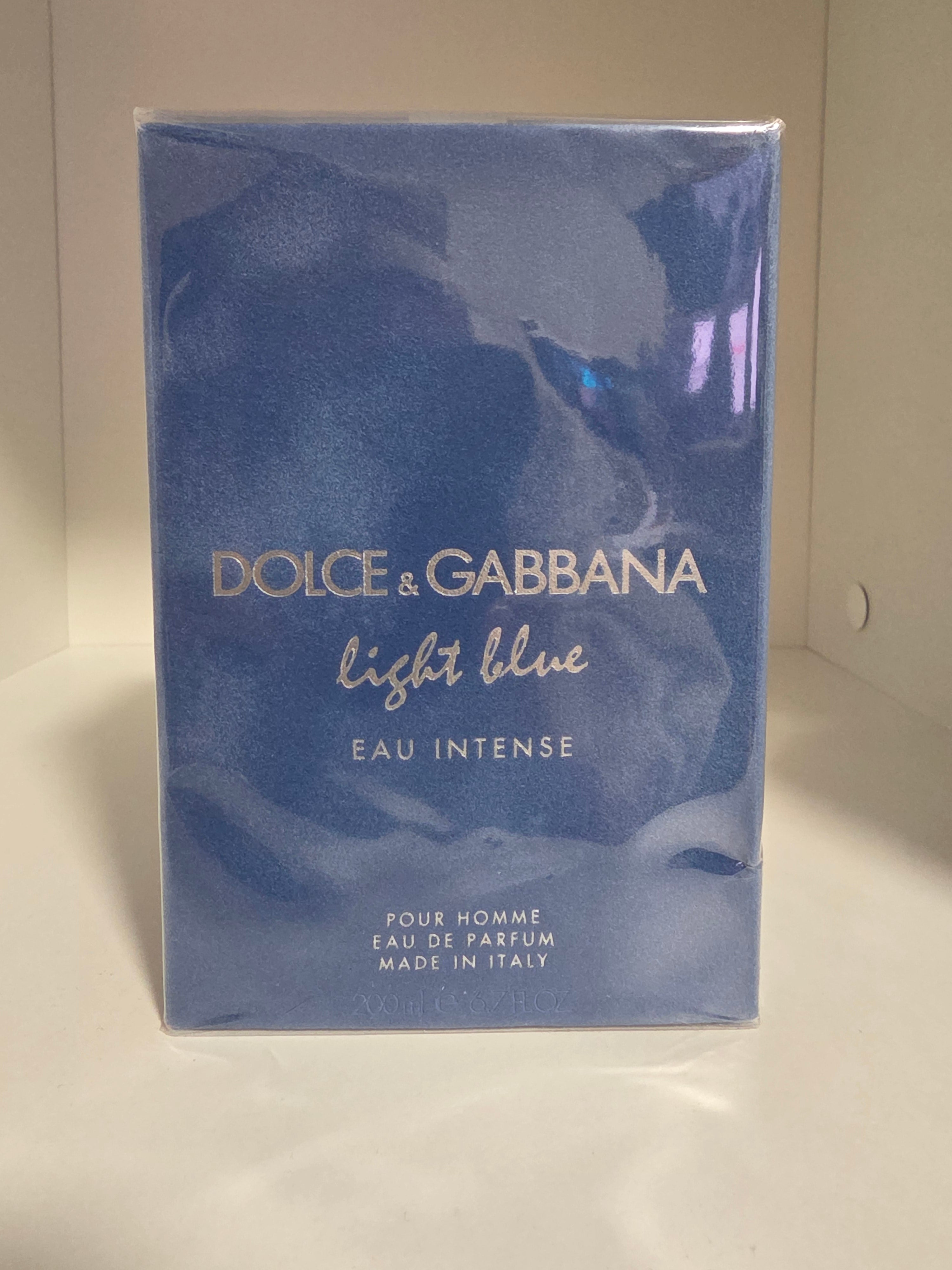 Dolce & Gabbana Light Blue EAU INTENSE Pour Homme edP 200ML