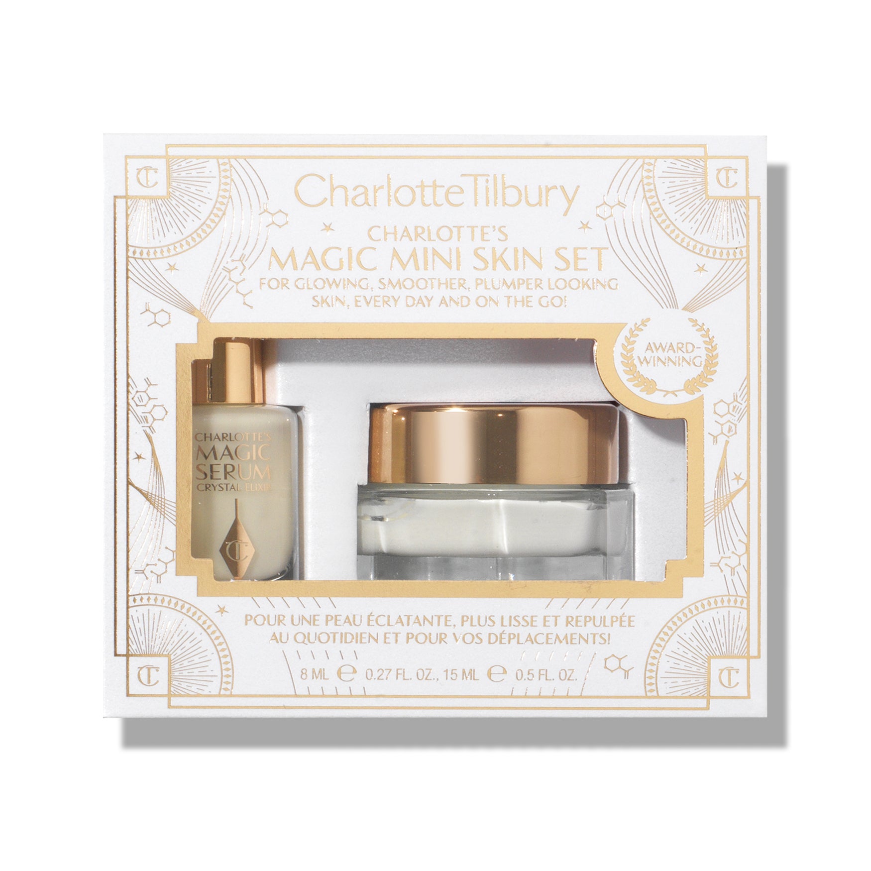 Charlotte tilbury Magic Mini Skin Set ( 8ML+15ML )